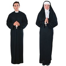 Sacerdote y Monja